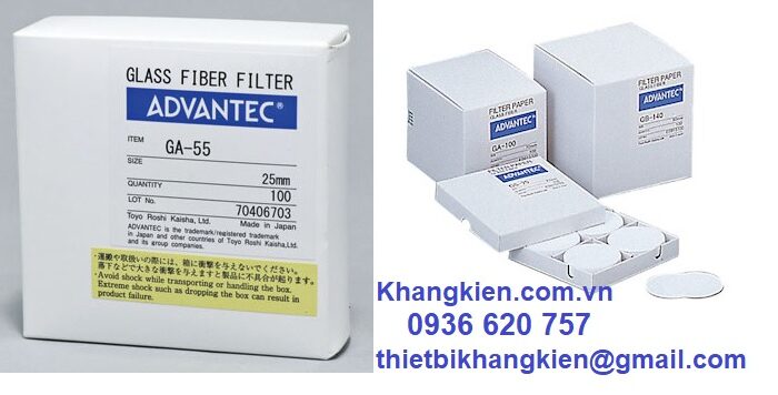 Giấy lọc sợi thủy tinh ADVANTEC GA-55 - khangkien.com.vn - 0936 620 757