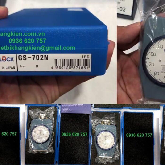 Đồng hồ đo độ cứng cao su Type D GS-702N - khangkien.com.vn - 0936 620 757