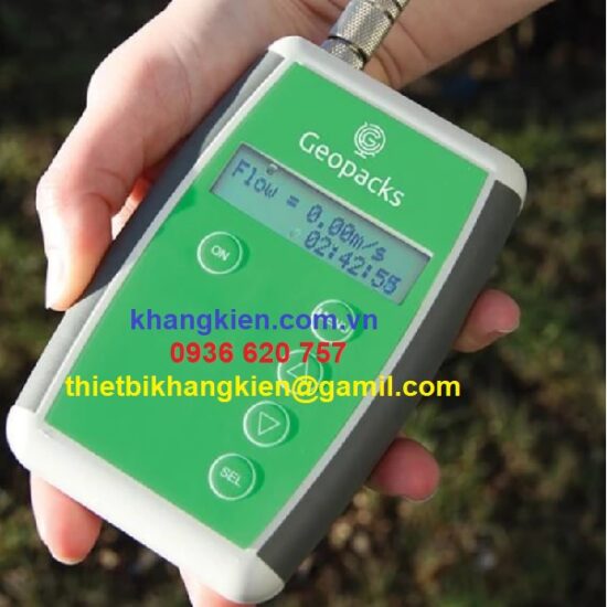 HDSD Thiết Bị Đo Tốc Độ Dòng Chảy – GEOPACKS MFP 126-S - khangkien.com.vn