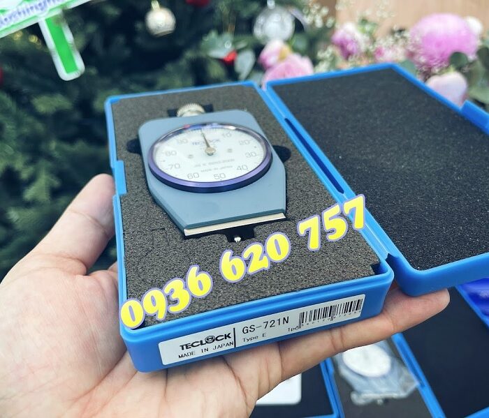 DUROMETER RUBBER PLASTIC HARDNESS TESTER TECLOCK GS-721N